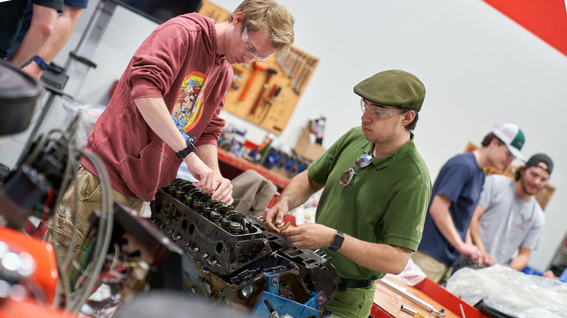 Templeton Hall Engine Lab