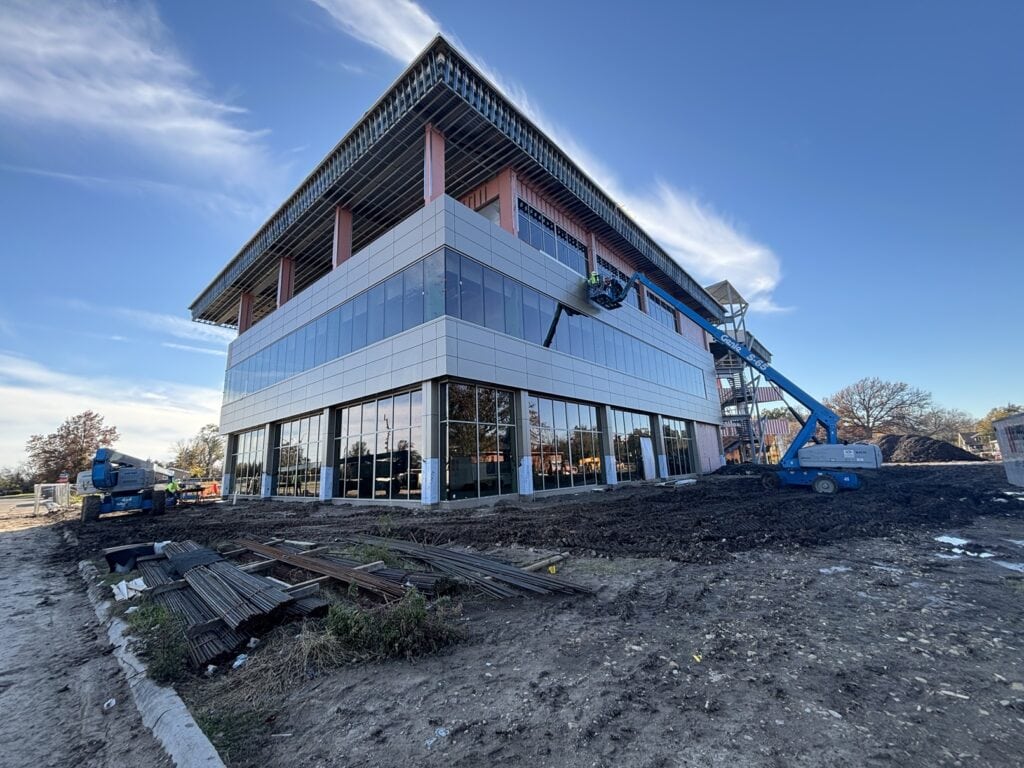 Campus Commons - construction progress November 2024